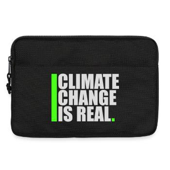 Climate Change Is Real Climate Change Science - Laptop bag 13" - black - Front