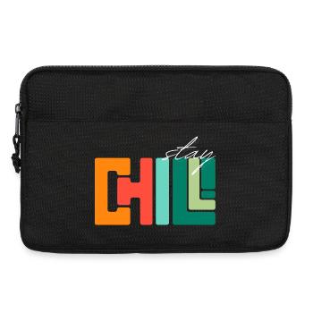 Stay Chill - Laptop bag 13" - black - Front