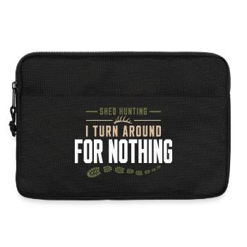 Scale-hunting-scale-hunter-antler-hunting-whitetail - Laptop bag 13" - black - Front