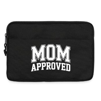 Mama approved tested - Laptop bag 13" - black - Front