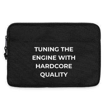 Gestion de la ferme Hardcore Quality - Sacoche pour ordinateur portable 13 pouces - noir - Devant