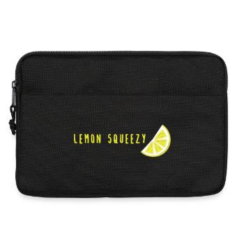 Lemon Squeezy - Laptop bag 13" - black - Front