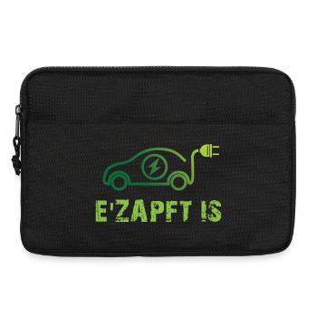  Elektrisches Auto Design - Laptoptasche 13" - Schwarz - Vorne
