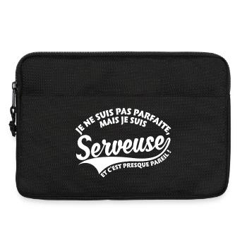 Parfaite Serveuse - Sacoche pour ordinateur portable 13 pouces - noir - Devant