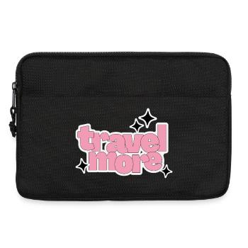 Pink Travel More - Laptoptasche 13" - Schwarz - Vorne