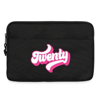 Twenty 20th Birthday For Women 20 Years Old - Laptop bag 13" - black - Front