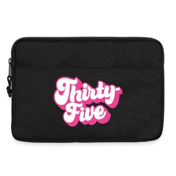Thirty-five 35th Birthday Women 35 Years Old - Laptop bag 13" - black - Front