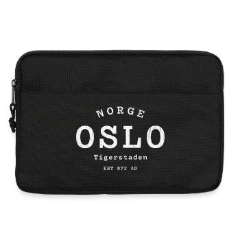 Oslo Tiger City Design - Laptop bag 13" - black - Front