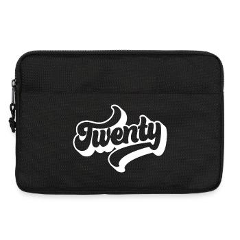 Twenty 20th Birthday Men Women 20 Years Old - Laptop bag 13" - black - Front