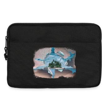 The dream of the island - Laptop bag 13" - black - Front