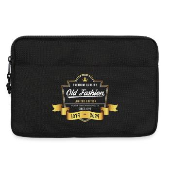 1974 50 ans Whisky Label Anniversaire anniversaire - Sacoche pour ordinateur portable 13 pouces - noir - Devant