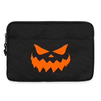 Costume de visage d’Halloween Fête d’Halloween - Sacoche pour ordinateur portable 13 pouces - noir - Devant