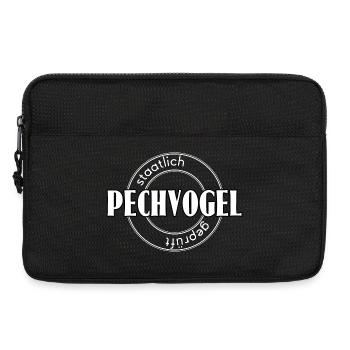 Pechvogel - Laptoptasche 13" - Schwarz - Vorne