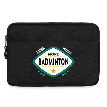 Badminton Badminton Sports - Laptop bag 13" - black - Front