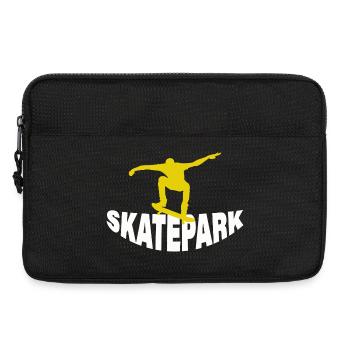 SKATEPARK - Laptop bag 13" - black - Front