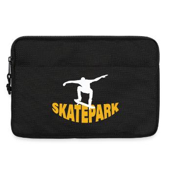 SKATEPARK - Laptop bag 13" - black - Front