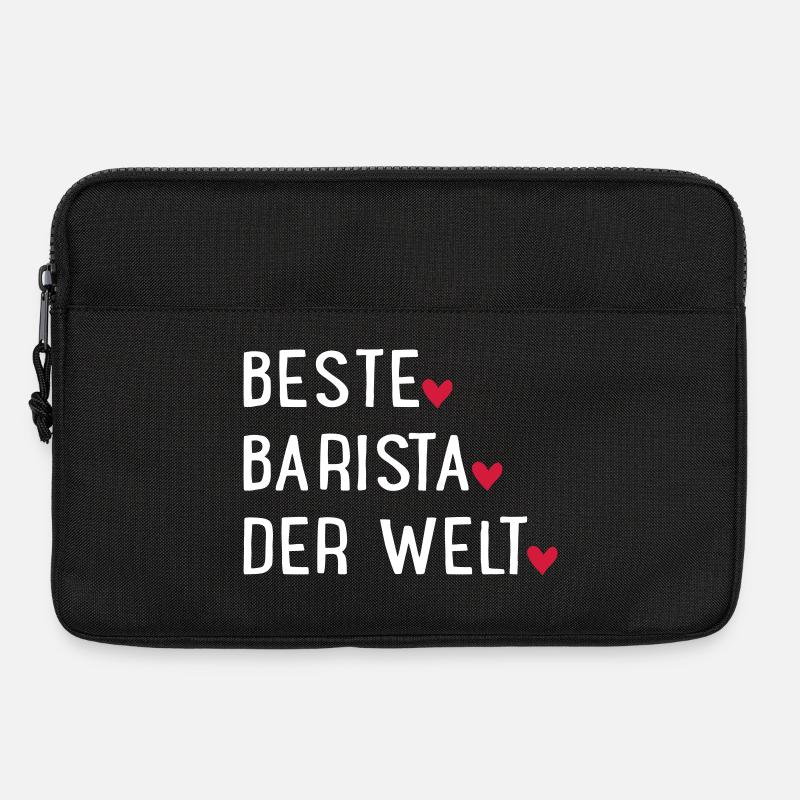 Beste Barista - Laptoptasche 13" - Schwarz