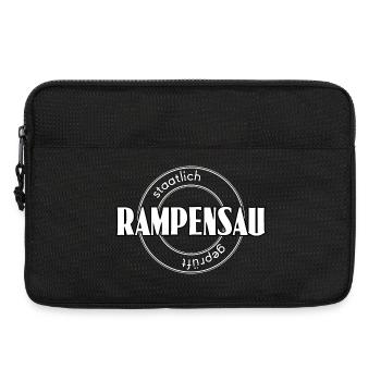 Rampensau - Laptoptasche 13" - Schwarz - Vorne