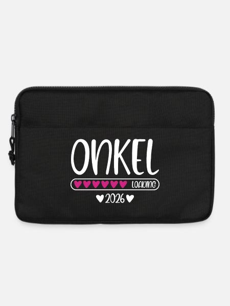 Onkel 2026 loading - Laptoptasche 13" - Schwarz