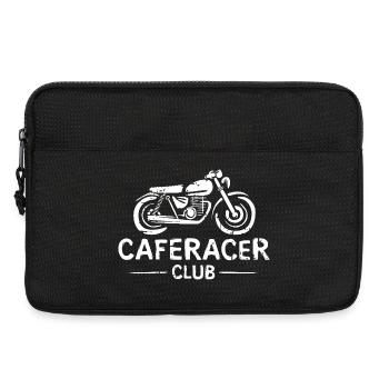Mobylette caferacer club - L’amour de la moto et de la moto - Sacoche pour ordinateur portable 13 pouces - noir - Devant