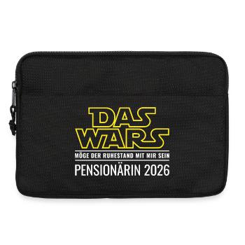 Pensioner 2026 That's it Retirement Civil servant - Laptop bag 13" - black - Front