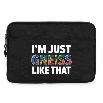 Rock Collecting Rockhound Rock Collector Geology - Laptop bag 13" - black - Front