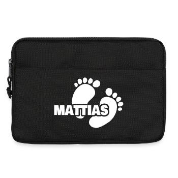 Birth of Mattias - Laptop bag 13" - black - Front