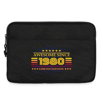 Awesome since 1980 Limited Edition - Laptoptasche 13" - Schwarz - Vorne