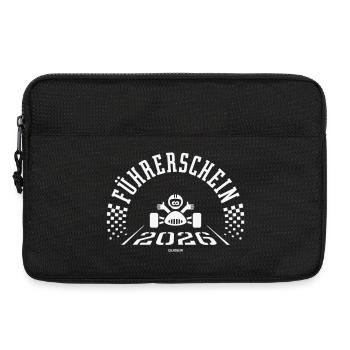 2026 Driver's License (Novice Driver/White) - Laptop bag 13" - black - Front