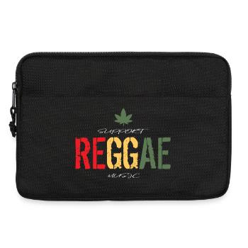 Rock Reggae Disco Punk Music Clothing - Laptop bag 13" - black - Front