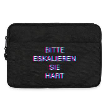 Hardtekk Tekk - Laptoptasche 13" - Schwarz - Vorne