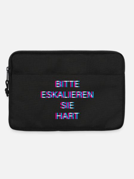 Hardtekk Tekk - Laptoptasche 13" - Schwarz