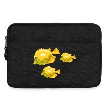 Pisces - Laptop bag 13" - black - Front