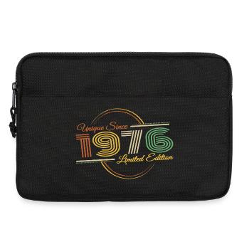 Unique 50e anniversaire Vintage 1976 Rétro - Sacoche pour ordinateur portable 13 pouces - noir - Devant
