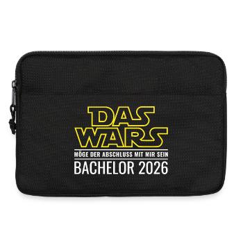 Bachelor 2026 Das wars - Laptoptasche 13" - Schwarz - Vorne
