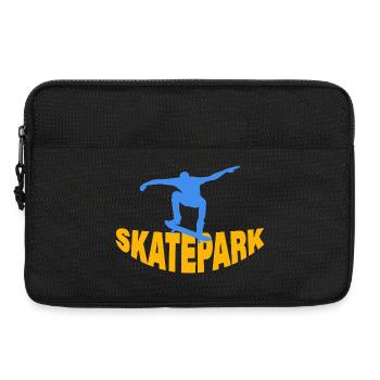 Skatepark - Laptop bag 13" - black - Front