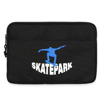 Skatepark - Laptop bag 13" - black - Front