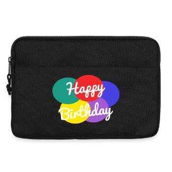 ALLES GUTE ZUM GEBURTSTAG. ALLES GUTE ZUM GEBURTSTAG. JAHRESTAG. - Laptoptasche 13" - Schwarz - Vorne