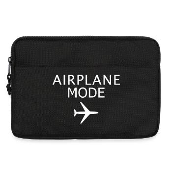 Airplane Mode Activated Flight Mode Aviation Art - Laptop bag 13" - black - Front