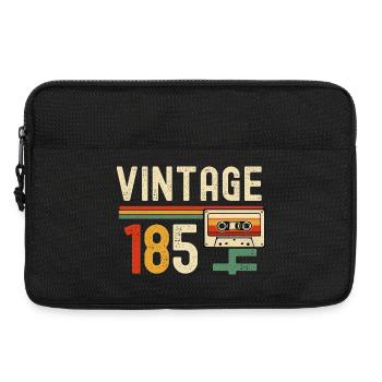 Vintage 85 Cassette Neon Stripes - Sacoche pour ordinateur portable 13 pouces - noir - Devant