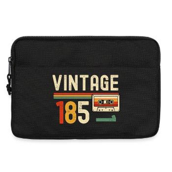 Vintage 85 Cassette rétro - Sacoche pour ordinateur portable 13 pouces - noir - Devant