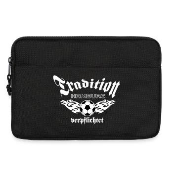 Hamburg , Tradition , Tradition verpflichtet (25) - Laptoptasche 13" - Schwarz - Vorne