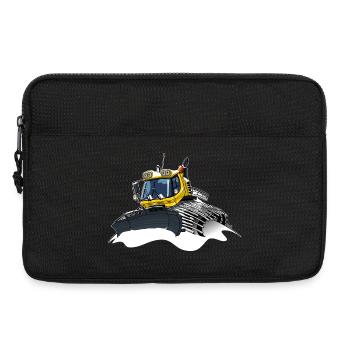 yellow snow shovel snow - Laptop bag 13" - black - Front