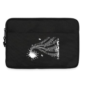 Symphonie à partitions flottantes - Sacoche pour ordinateur portable 13 pouces - noir - Devant