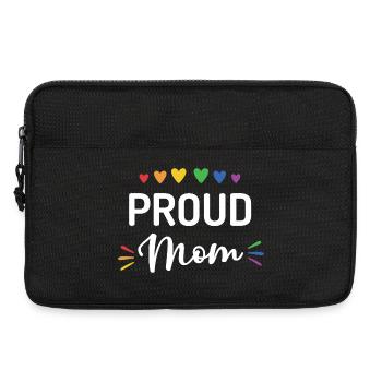 Stolze Mama - Laptoptasche 13" - Schwarz - Vorne
