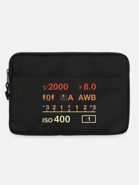 Digitale Fotokamera - Laptoptasche 13" - Schwarz