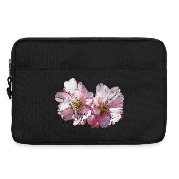 hübsche blumen fotos, japanische Kirschblüte - Laptoptasche 13" - Schwarz - Vorne