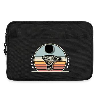 Basketball basketball players - Laptop bag 13" - black - Front