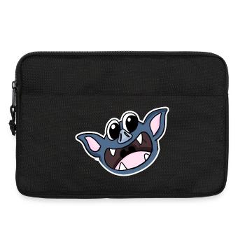 Bat head - Laptop bag 13" - black - Front