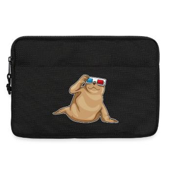 Seal goggles - Laptop bag 13" - black - Front